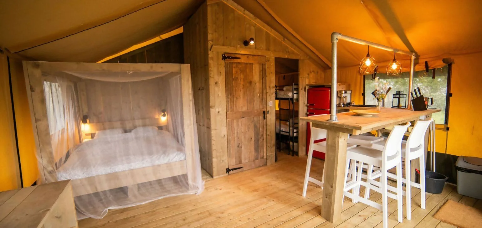 Safari Lodge 2-4P op Camping Les Tailladis