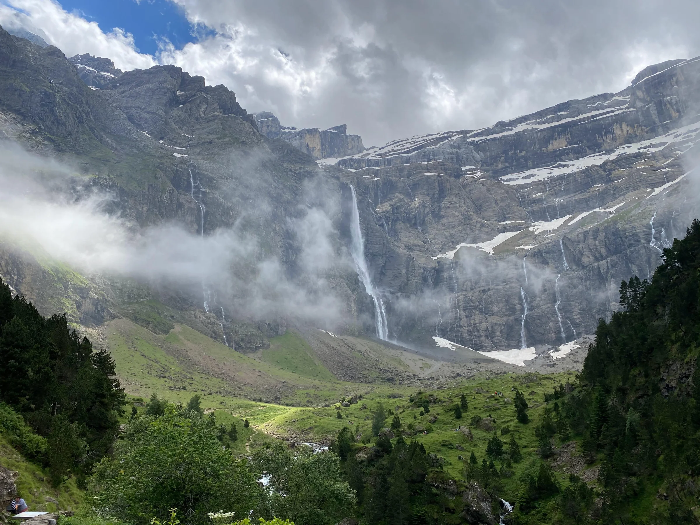 De Cirque de Gavarnie in de Franse Pyreneeën
