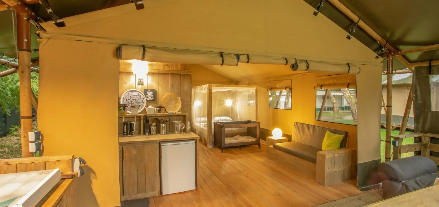 Wood Lodge 2-6P auf Camping Delle Rose