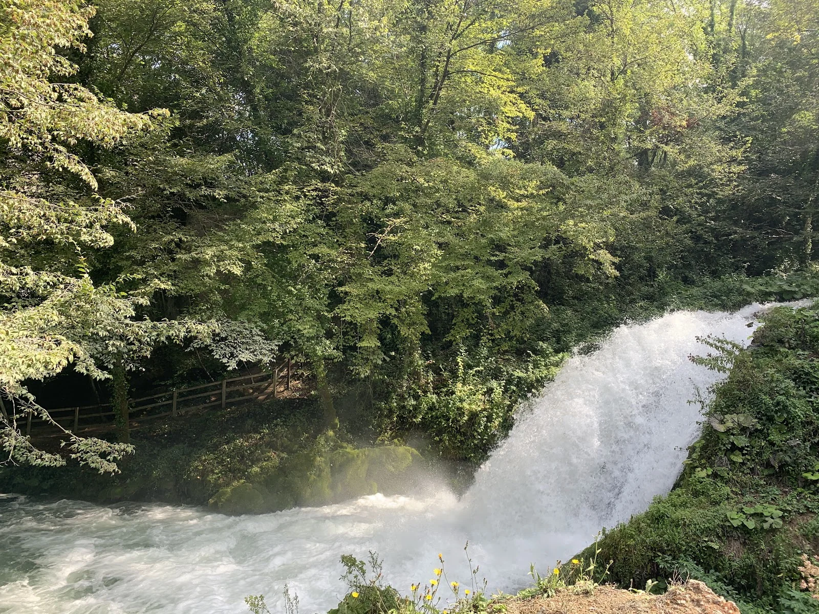 Wasserfall in Umbrien