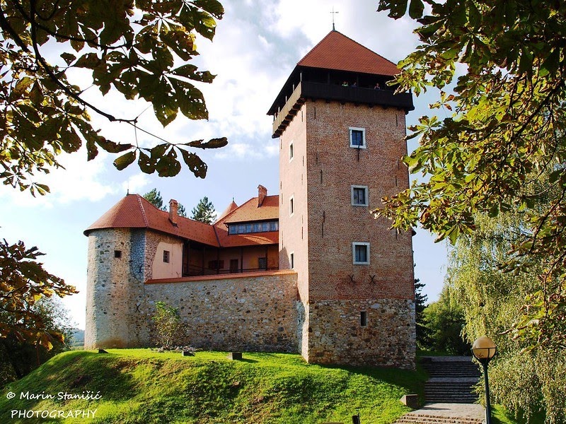 Kasteel Dubovac boven Karlovac